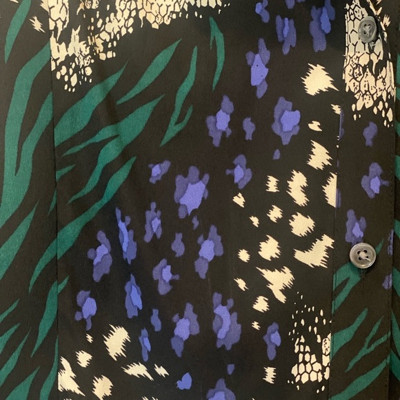 Veronica Beard Buckley Silk-Blend Top size 6 - Picture 3 of 6